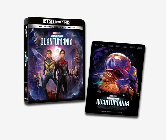 Disney Ant-Man And The Wasp: Quantumania (Blu-ray + Blu-ray Ultra HD 4K) 4 Disney Ant-Man And The Wasp: Quantumania (Blu-ray + Blu-ray Ultra HD 4K) - immagine 2