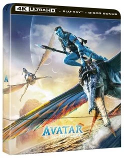 Disney Avatar. La Via Dell'acqua. Steelbook (2 Blu-ray + Blu-ray Ultra HD 4K + Ocard)