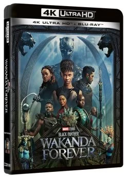 Disney Black Panther. Wakanda Forever (Blu-ray + Blu-ray Ultra HD 4K + Poster)