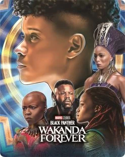 Disney Black Panther. Wakanda Forever. Steelbook (Blu-ray + Blu-ray Ultra HD 4K + Poster) -Disney 8031179998722 2 536 0 75