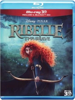 Disney / Pixar Ribelle. The Brave. 3D (Blu-ray + Blu-ray 3D)