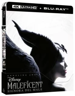 Maleficent. Signora Del Male. Con Steelbook (Blu-ray + Blu-ray Ultra HD 4K)