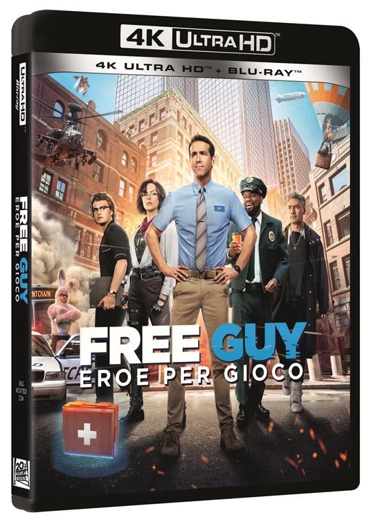 Free Guy. Eroe Per Gioco (Blu-ray + Blu-ray Ultra HD 4K)