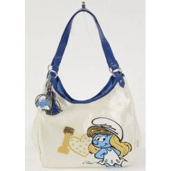 Disney I Puffi - Borsetta Bambina Da Spalla Colore Bianco