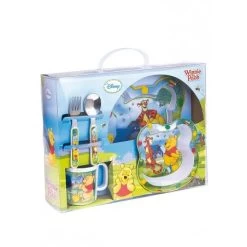 Disney Winnie The Pooh - Set Per La Pappa In Melammina