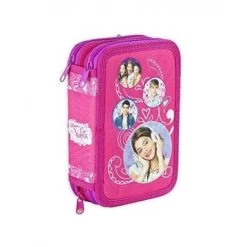 Disney Violetta - Astuccio Portapenne Per La Scuola 3 Zip