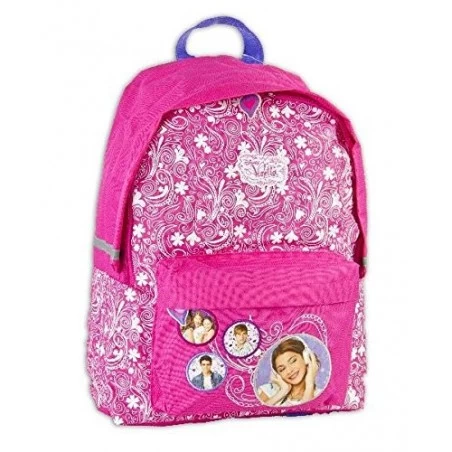 Disney Violetta - Zaino Americano Per La Scuola E Tempo Libero 43 Cm 3 Disney Violetta - Zaino Americano Per La Scuola E Tempo Libero 43 Cm