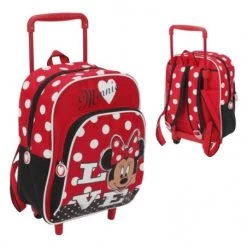 Disney Minnie Love - Zaino Scuola Con Trolley 29 Cm