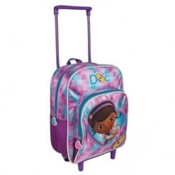 Disney Dottoressa Peluche - Zaino Scuola Trolley 29 Cm